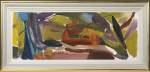 Ivon Hitchens - Arched trees - upward and inward movement