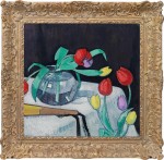 Samuel John Peploe - Still life with tulips