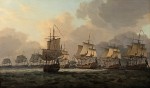 Dominic Serres - Vice-Admiral Parker's action with the Dutch Fleet on the Dogger Bank,5th August 1781