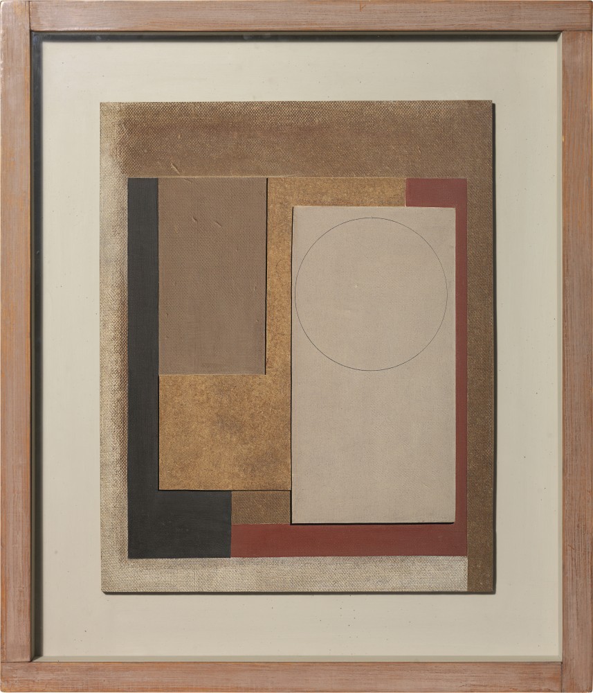 Ben Nicholson - 1955-56 (umber & light red)