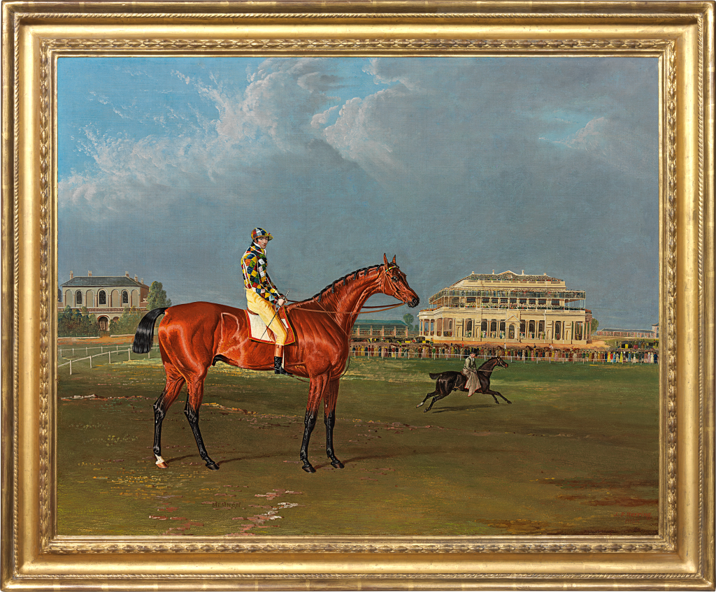 John Frederick Herring Snr - Mr Richard Watt's Memnon with William Scott up at Doncaster