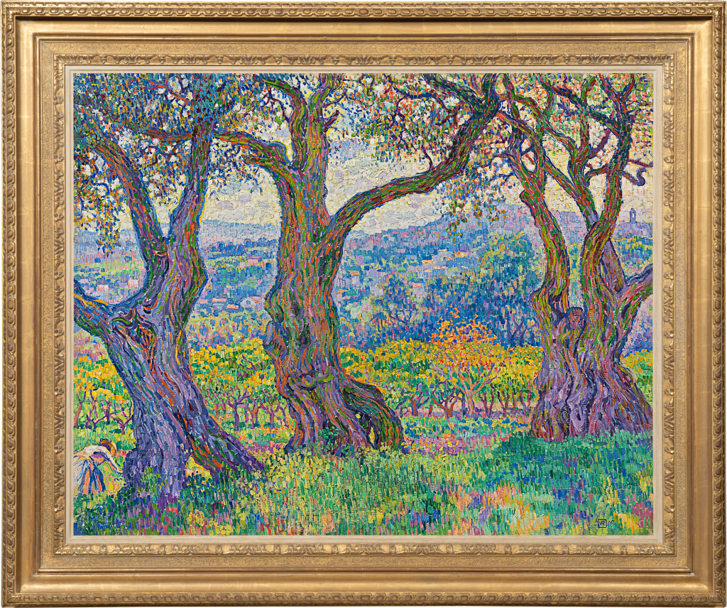 Theo van Rysselberghe - Oliviers à Cagnes