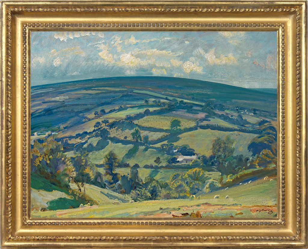 Sir Alfred Munnings - Withypool Hill, looking south