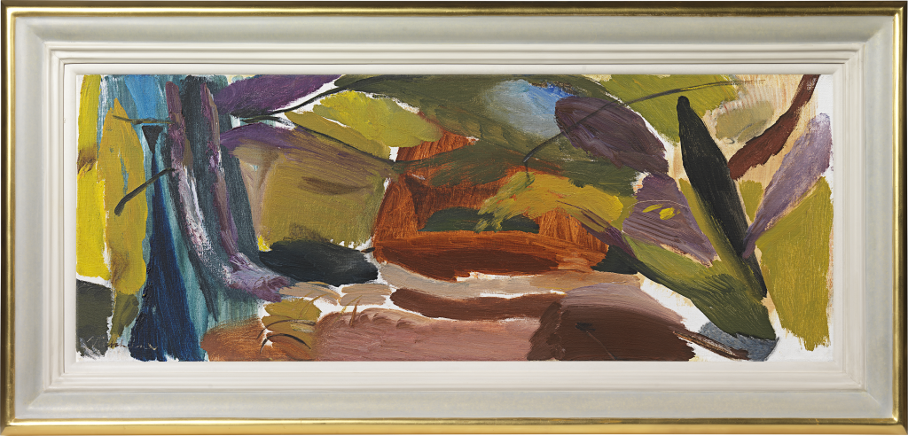 Ivon Hitchens - Arched trees - upward and inward movement
