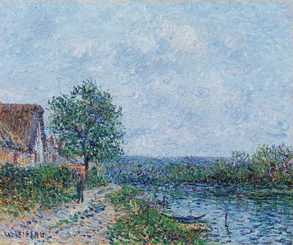 Gustave Loiseau、Bord de riviere Gustave Loiseau、Bord de riviere