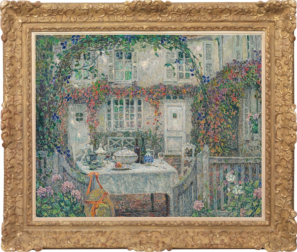 Henri Le Sidaner - La table, automne, Gerberoy
