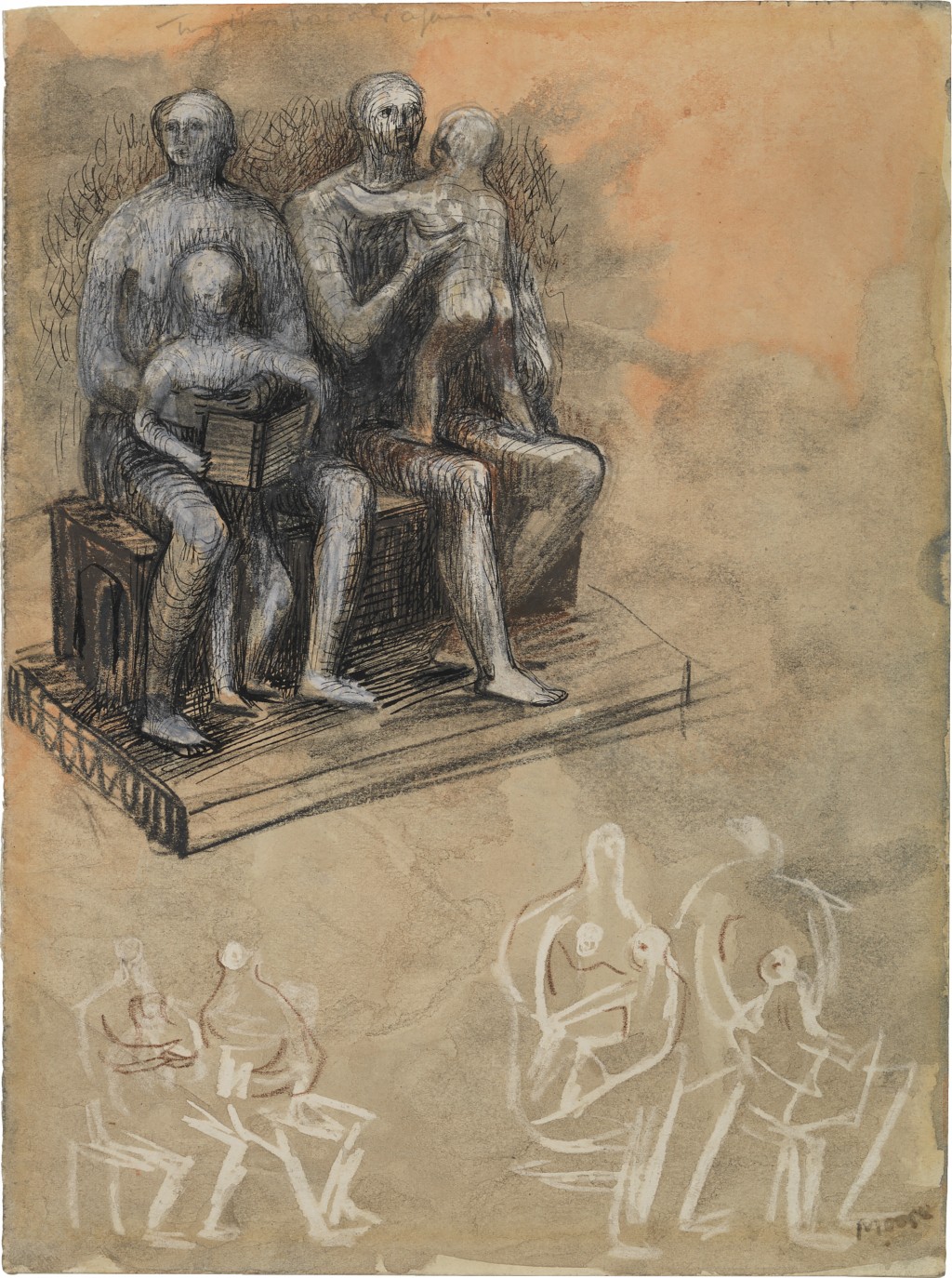 Henry Moore - Family groups
