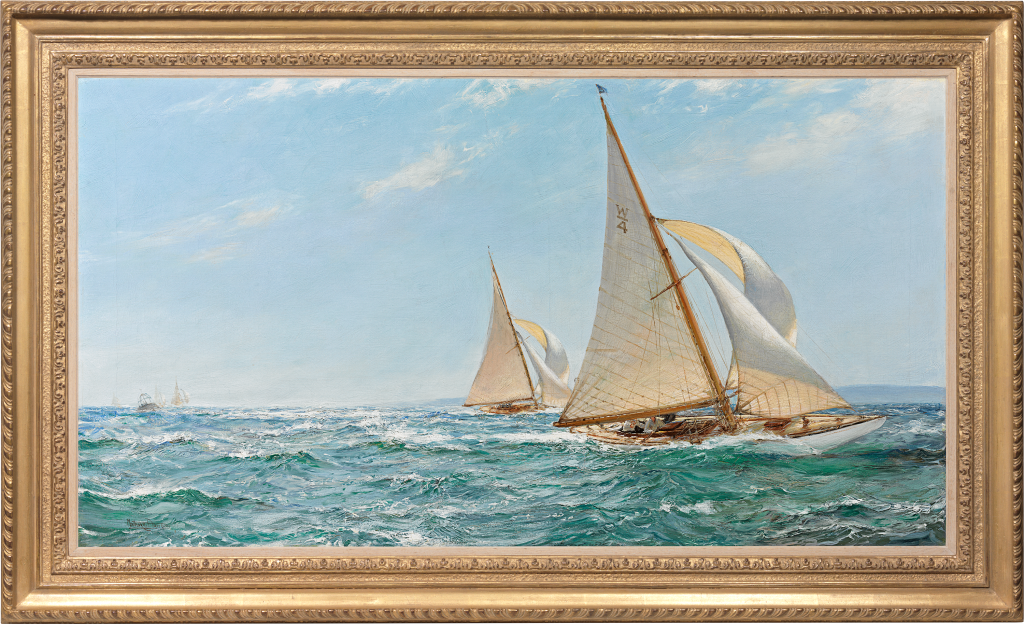Montague Dawson - Racing Offshore