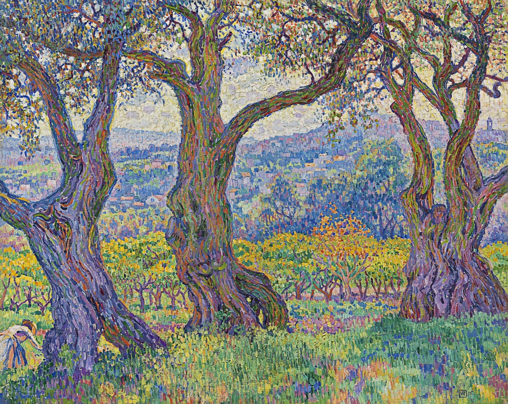 Theo van Rysselberghe - Oliviers à Cagnes