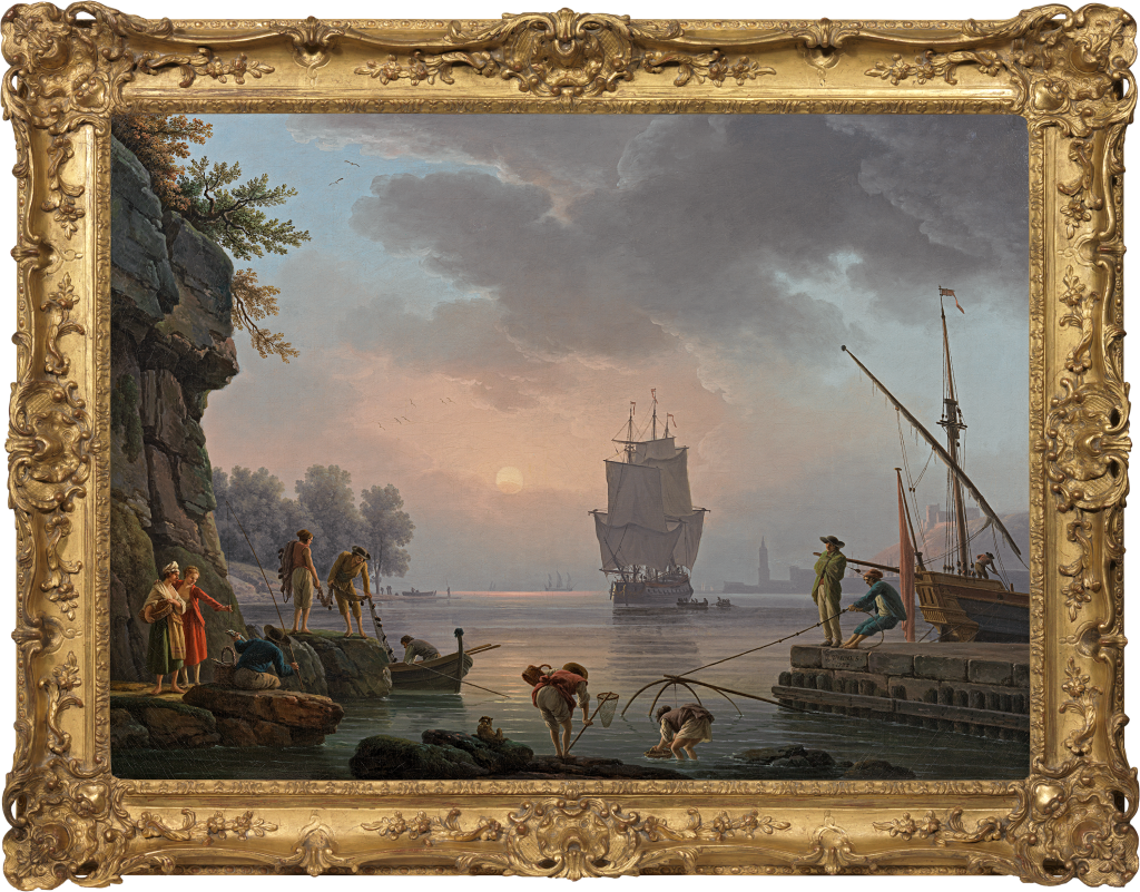 Claude-Joseph Vernet - Marine par temps calme: brouillard