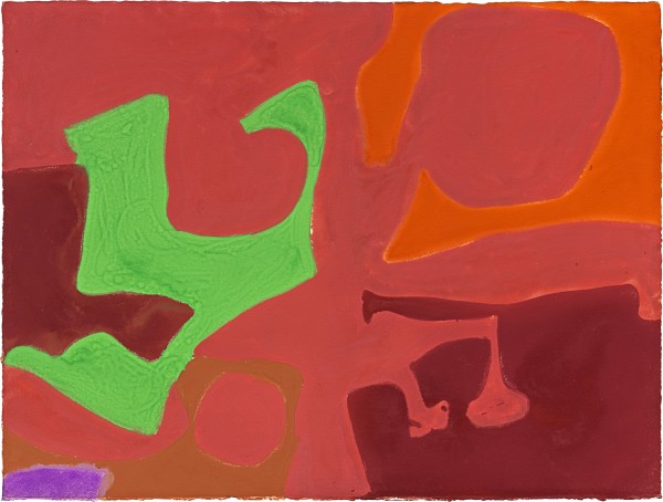 Theme Dissolving - Emerald and Orange in Reds : May 1969