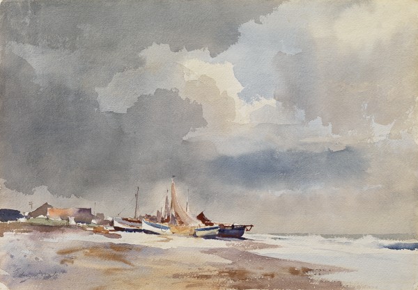 Longshore fishing boats, Suffolk