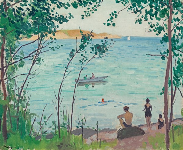 Albert Marquet - Baigneurs à Carqueiranne