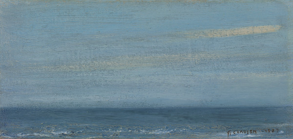 Sir George Clausen - Sea deep blue