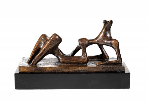 Small maquette no. 2 for Reclining figure