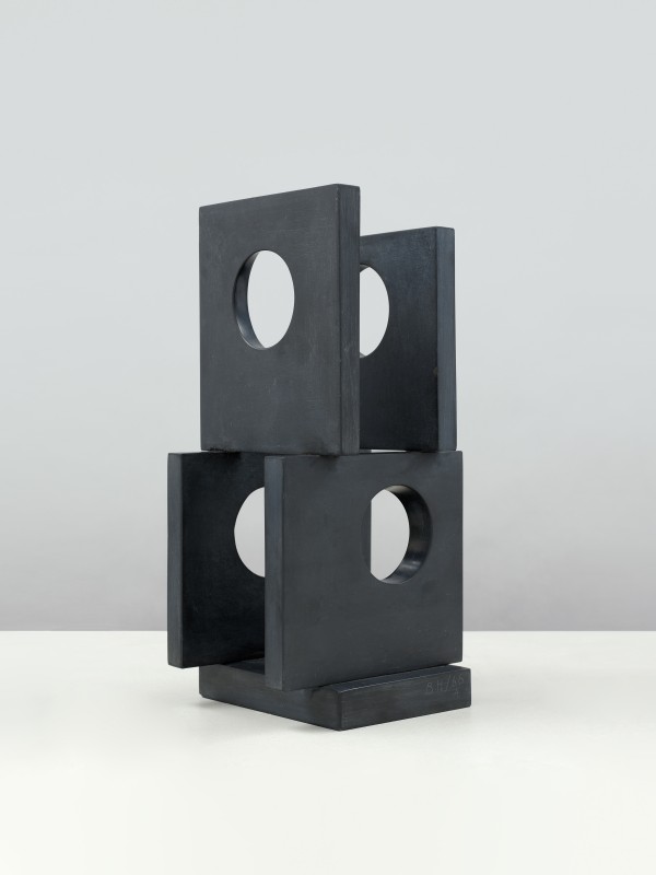 Dame Barbara Hepworth - Maquette for large sculpture: Four-square (Four circles)