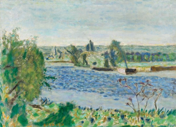 Pierre Bonnard - Matin bleu ou Petite rivière