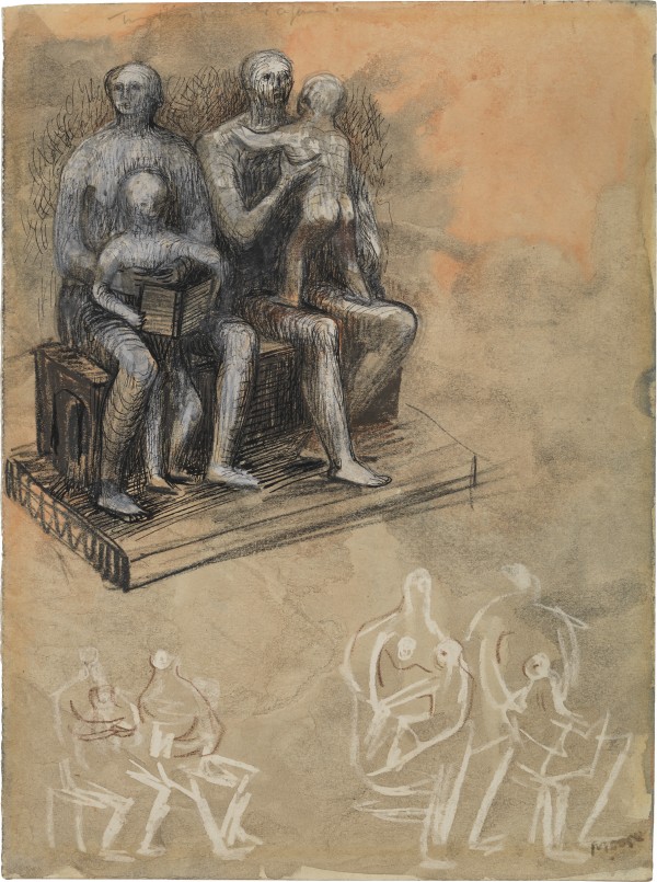 Henry Moore - Family groups