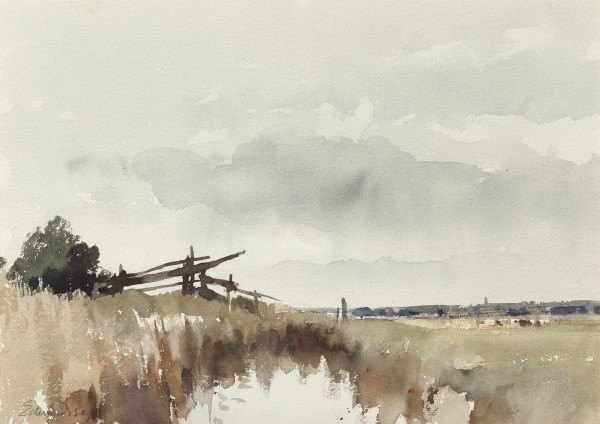 A marsh dyke - Norfolk