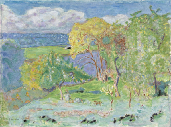 Pierre Bonnard - Paysage d'automne (environs de Vernon)