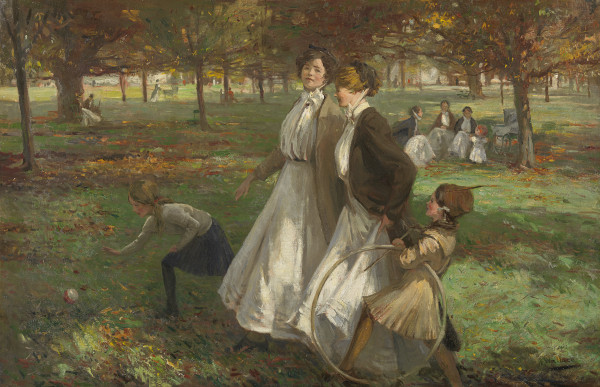 Autumn in Kensington Gardens