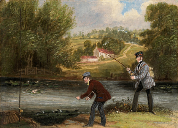 James Pollard - Angling at South Stoneham, Hampshire