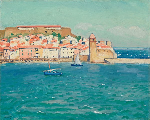Albert Marquet - Mer agitée à Collioure