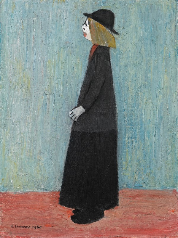 Laurence Stephen Lowry - A woman standing