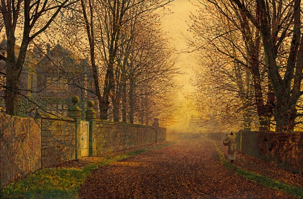 John Atkinson Grimshaw - In the autumn's waning glow