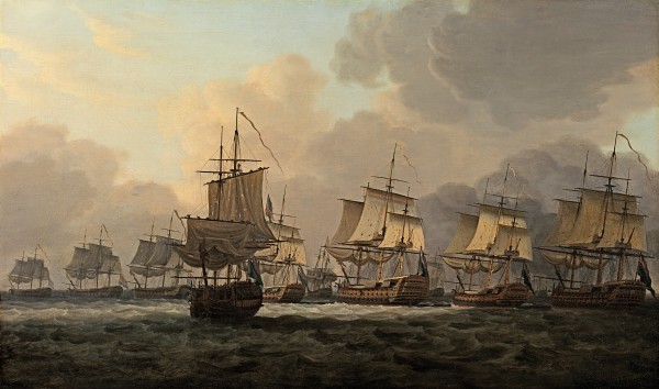 Vice-Admiral Parker's action with the Dutch Fleet on the Dogger Bank,5th August 1781
