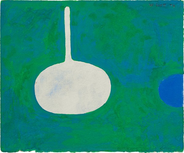 Still life green blue theme 'H C ' 5