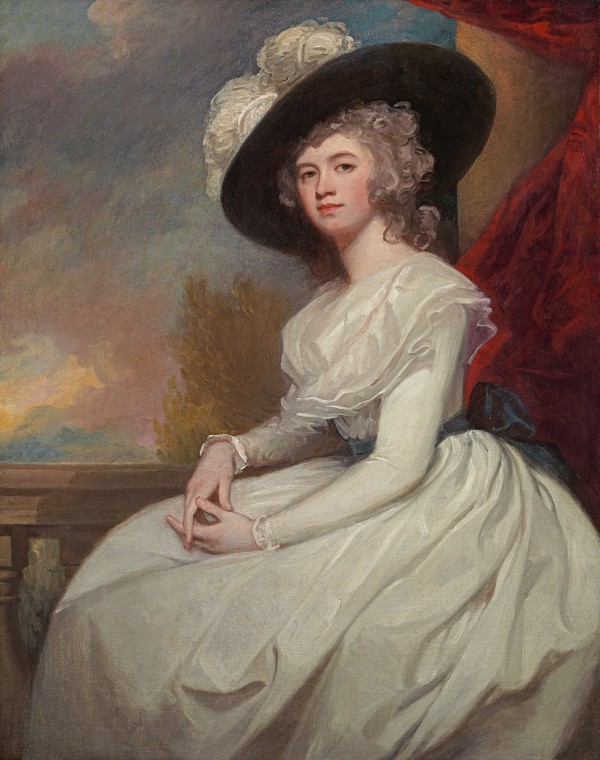 George Romney - Portrait of Frances [nee Puleston] Cooke [1765 - 1818]