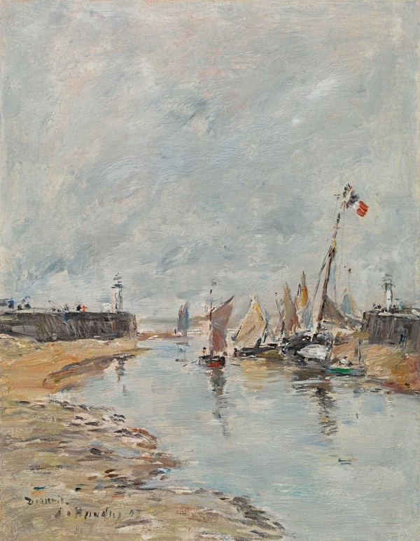 La marée montante à Trouville