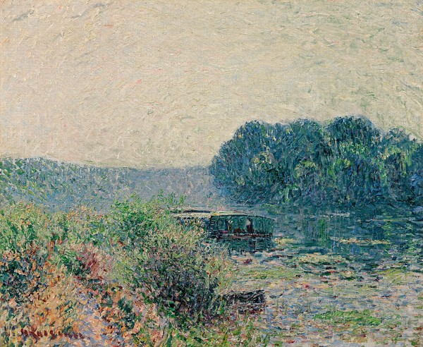 Gustave Loiseau - Au bord de la rivière