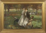 James Wallace - Autumn in Kensington Gardens