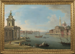 Antonio Joli - Venice, the Bacino di San Marco looking east, with the Punta della Dogana and San Giorgio Maggiore