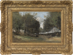 Jean Baptiste Camille Corot - Ville d'Avray, allee sous bois