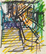 Frank Auerbach - St. Pancras steps