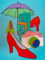 Sir Michael Craig-Martin - With red shoes