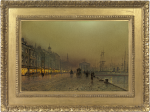 John Atkinson Grimshaw - Quay-side, Greenock