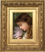 Sophie Anderson - Girl with lilac