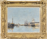 Eugene Boudin - Fécamp, le bassin