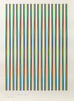 Bridget Riley - Study no.1 for Studio International Cover