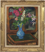 Suzanne Valadon - Bouquet de fleurs sur une petite table
