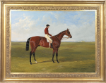 John Frederick Herring Snr - Mr Samuel Wrather's 'Nutwith', winner of the 1843 St Leger, with Job Marson up