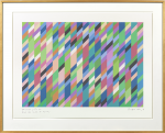 Bridget Riley - 4th revision of June 23 - Study after cartoon for High sky