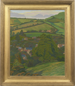 Charles Ginner - Chideock, Dorset