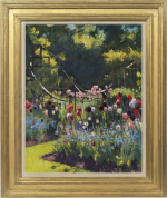 Patrick William Adam - The tulip garden
