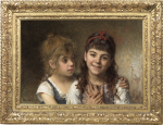 Alexei Alexeievich Harlamoff - Two girls