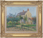 Gustave Loiseau - La maison de la mère XIV, Nesles-la-Vallée